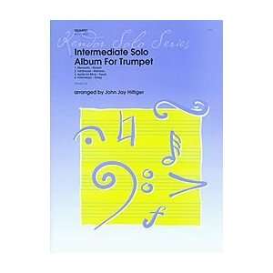  Intermediate Solo Album For Trumpet Musical Instruments