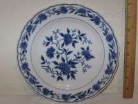 Vintage Symco China Blue Chatham 8 1/8 Salad Plate VFC  
