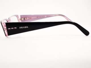 New PRADA glasses spectacles frames PR 10FV,Black Pink  