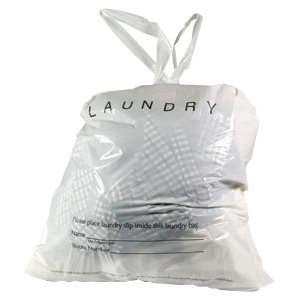   Plastic Hotel Laundry Bag with Draw String 100 / Pack