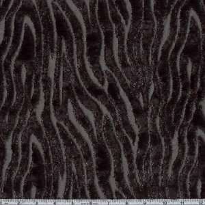   Burnout Velvet Tiger Stripes Fabric By The Yard Arts, Crafts & Sewing