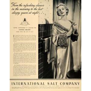   Ad International Salt Fashion Chemical Scranton   Original Print Ad