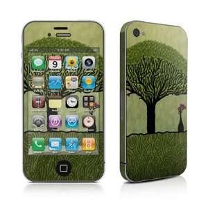 Socotra Design Protective Skin Decal Sticker for Apple iPhone 4 / 4S 