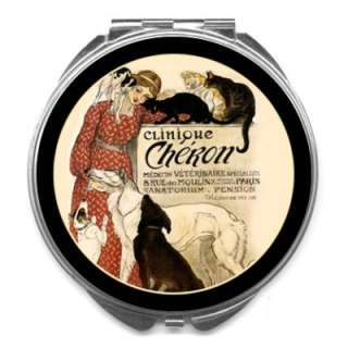Clinique Cheron Vet Dog Cat Compact Mirror 3249  