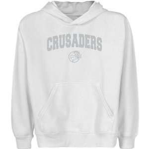   Holy Cross Crusaders Youth White Logo Arch Pullover Hoody Sports