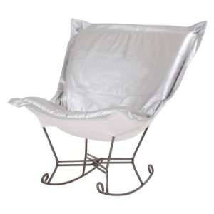  Howard Elliottt Scroll Puff Shimmer Rocking Chair