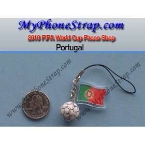  2010 FIFA World Cup Phone Strap    Portugal Soccer Football 
