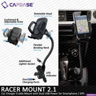 Capdase Car Lighter Cradle Mount Charger iPhone 4 GPS  