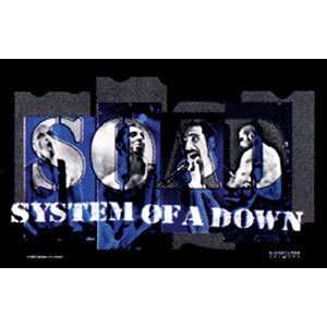  System Of A Down Soad Band Cloth Fabric Poster Flag