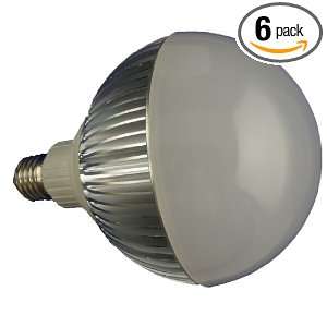   E27 6 Dimmable High Power 9 LED Par38 Lamp, 14 Watt Cold White, 6 Pack