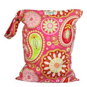  Snuggy Baby Large Wet Bag   Pink Paisley Baby