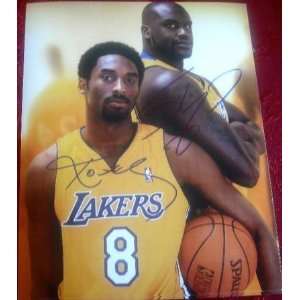  Kobe Bryant & Shaquille ONeal Los Angeles Lakers 