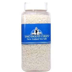 Two Snooty Chefs Quart Size New Zealand Sea Salt Coarse, 38 Ounce 