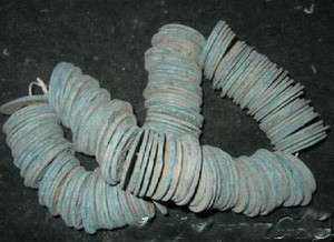 Chinese ancient a string 200 different bronze coin  