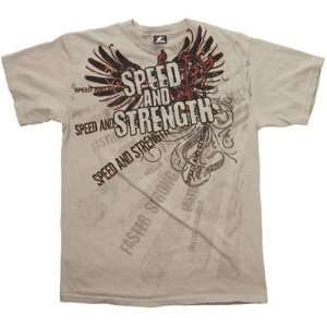  SPD W/WINGS TEE SND LG Automotive