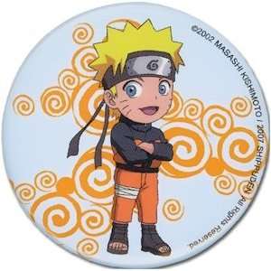  Naruto Shippuden Large Button Pin #6631 Toys & Games