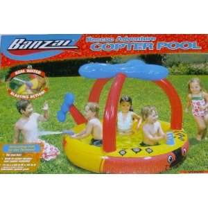  Banzai rescue Adventure Copter Pool Toy Toys & Games