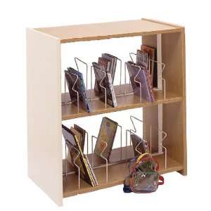 Ironwood 2 Shelf Double Sided Picture Book Bookcase Adder 
