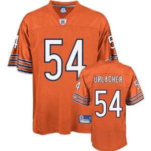  Brian Urlacher #54 Chicago Bears Replica NFL Jersey Orange 