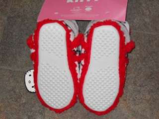 NWT Hello Kitty Slipper Boots Soft Red White cute 13 1  