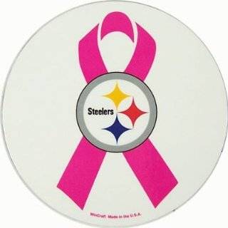 PITTSBURGH STEELERS OFFICIAL PINK RIBBON BREAST CANCER AWARENESS CAR 