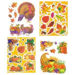  Autumn Harvest Window Clings