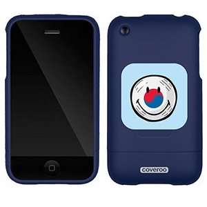  Smiley World South Korean Flag on AT&T iPhone 3G/3GS Case 
