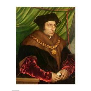  Portrait of Sir Thomas More   Poster by Hans Holbein 
