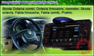 GPS Skoda Octavia Fabia Praktic Limousine Roomster Combi navinio VW 