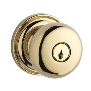 Baldwin EN.ROU.TRR.003.6L.DS.CKY.KD Round Entry Knob with Traditional 