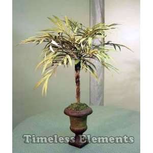  Florentine Bamboo Palm Topiary, Artificial Plant , 2pcs 