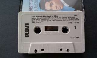 ELVIS PRESLEY His Hand In Mine (Cassette)  