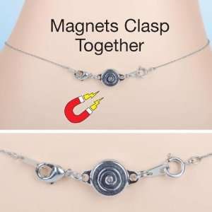  Locking Magnetic Clasps Silver 