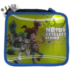 Disney Toy Story Lenticular Soft Insulated Lunchbox NO TOY GETS LEFT 