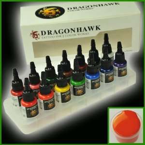  Tattoo Supply 14 Color Top Tattoo Ink Set In Box 1/2OZ310 