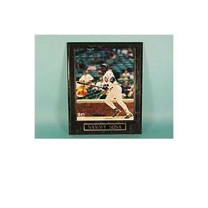  MLB Orioles Sammy Sosa # 21 10 by 13 Plaque Sports 