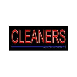  Cleaners Neon Sign 10 x 24