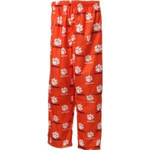  Clemson Tigers Youth Orange Team Logo Printed Pants 