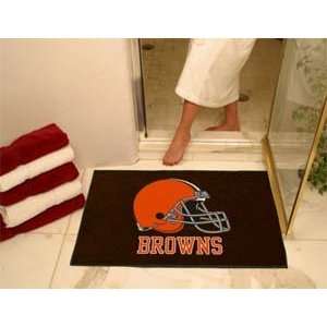  Cleveland Browns Rug   3 X 4 All Star Throw Sports 
