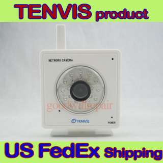 Official TENVIS Wireless WiFi IR Night Vision Security IP Camera 