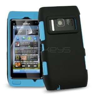   Hybrid Silicone Combo Case for Nokia N8 Cell Phones & Accessories