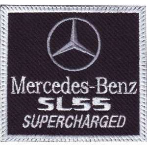  Mercedes Benz SL55 Supercharged Embroidered Sew On Patch 