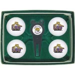  LSU Tigers The Four Ball Pack