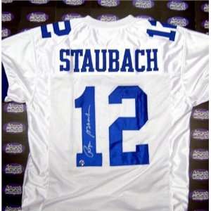  Roger Staubach Signed Uniform   )   Autographed NFL 