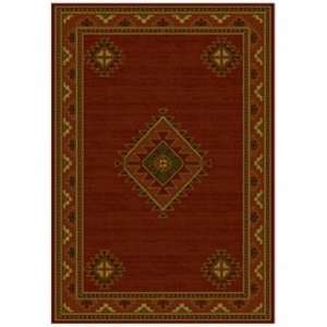   Sky Collection Greeley Burgundy 111x74 Runner