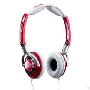  Skull Candy Lowrider Headphones in Mac Red Electronics