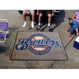  Huge MLB Milwaukee Brewers Indoor/Outdoor Tailgater Floor 