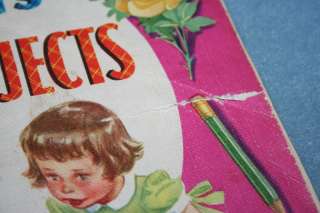 Tiny Tots Simple Objects Whitman Soft Book Malvern 1944  