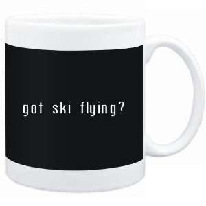 Mug Black  Got Ski Flying?  Sports 