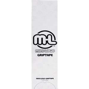 Mini Logo Grip 20 Box 10.5x35.5 Black Ppp Skateboarding Griptape 